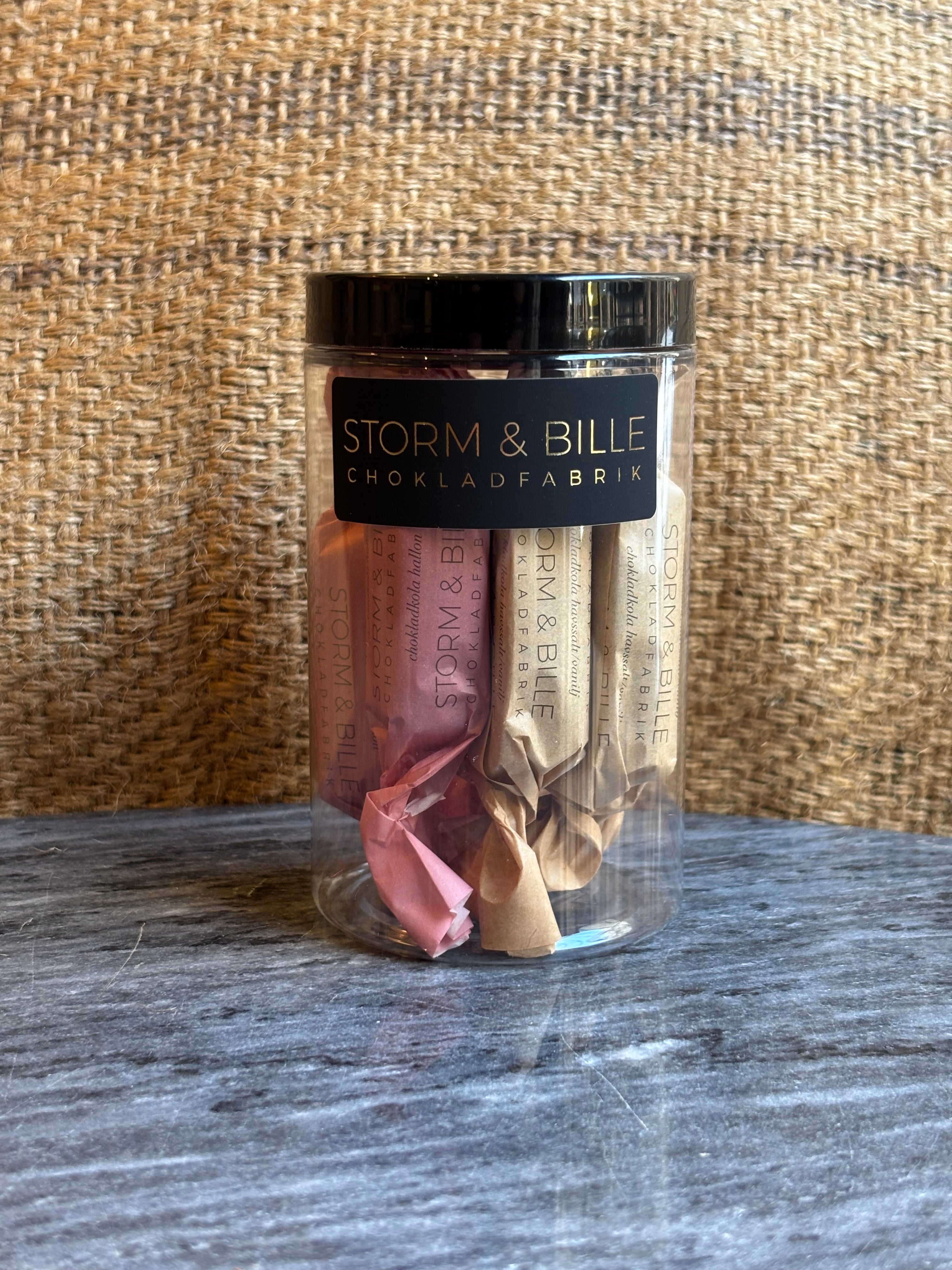 Chokladkola 6st Havssalt/Vanilj & Hallon EKO (ca. 25g/styck)