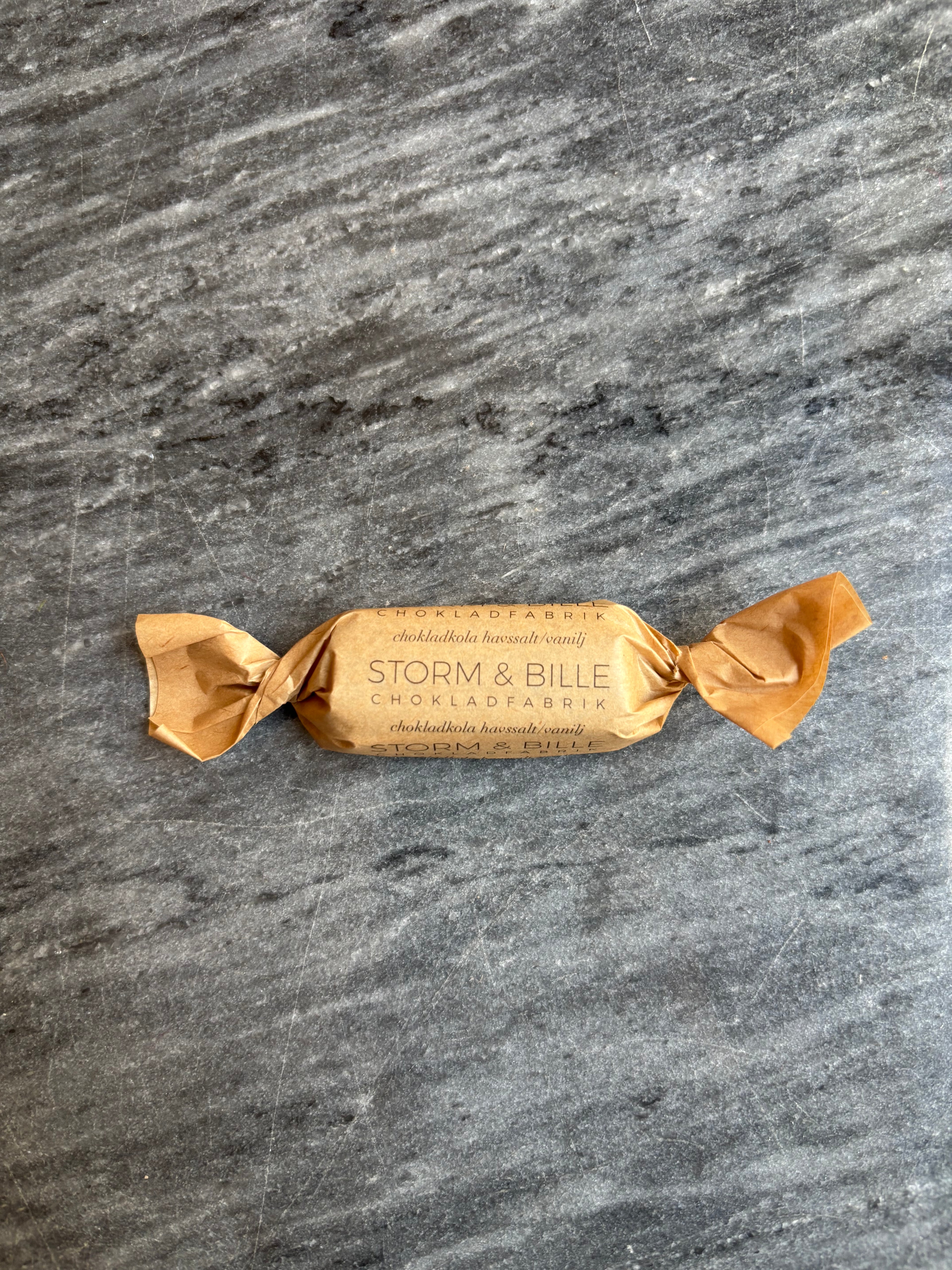 Chokladkola Havssalt/Vanilj (styck) 25g EKO