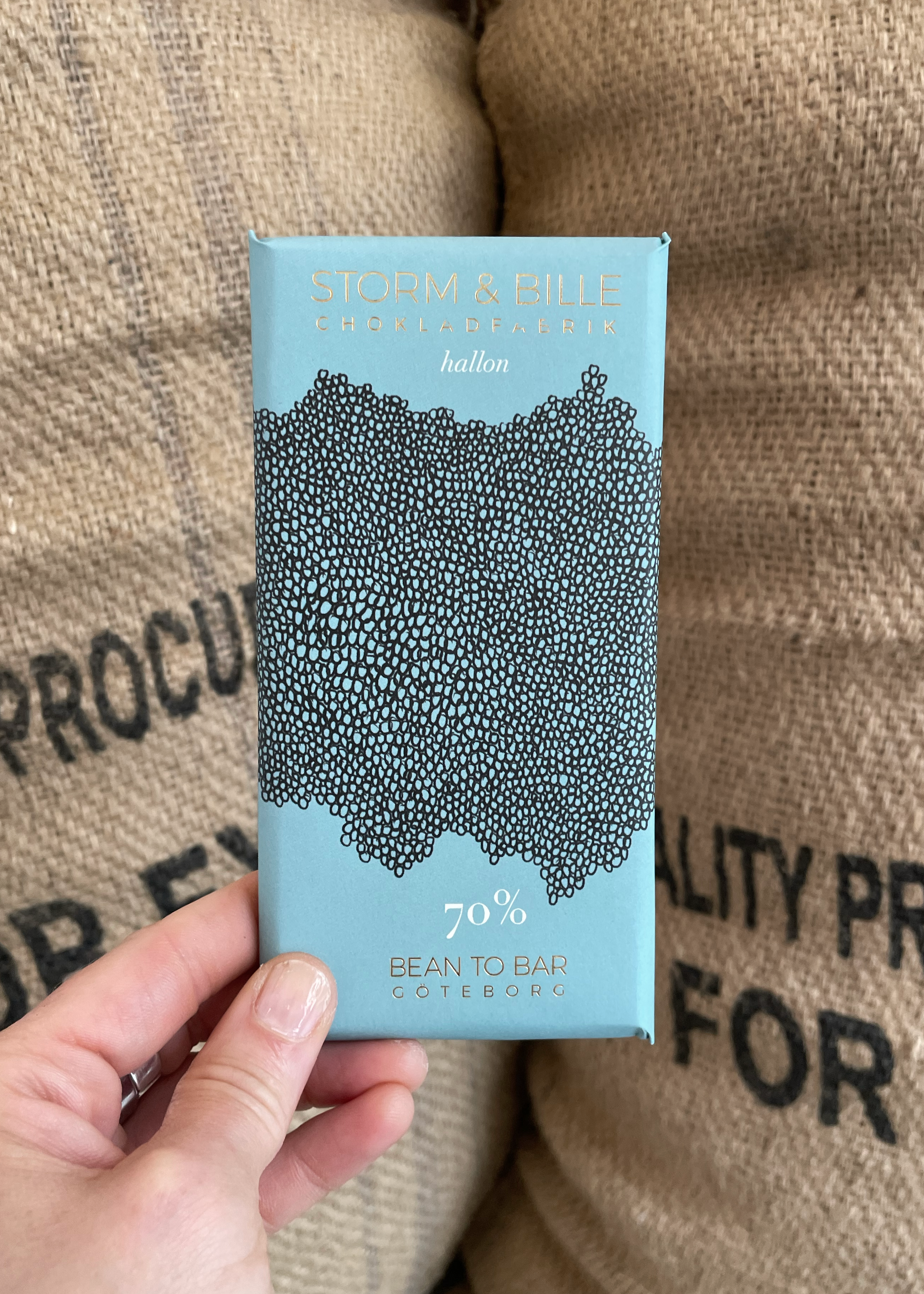 Chokladkaka 70% Hallon EKO 80g