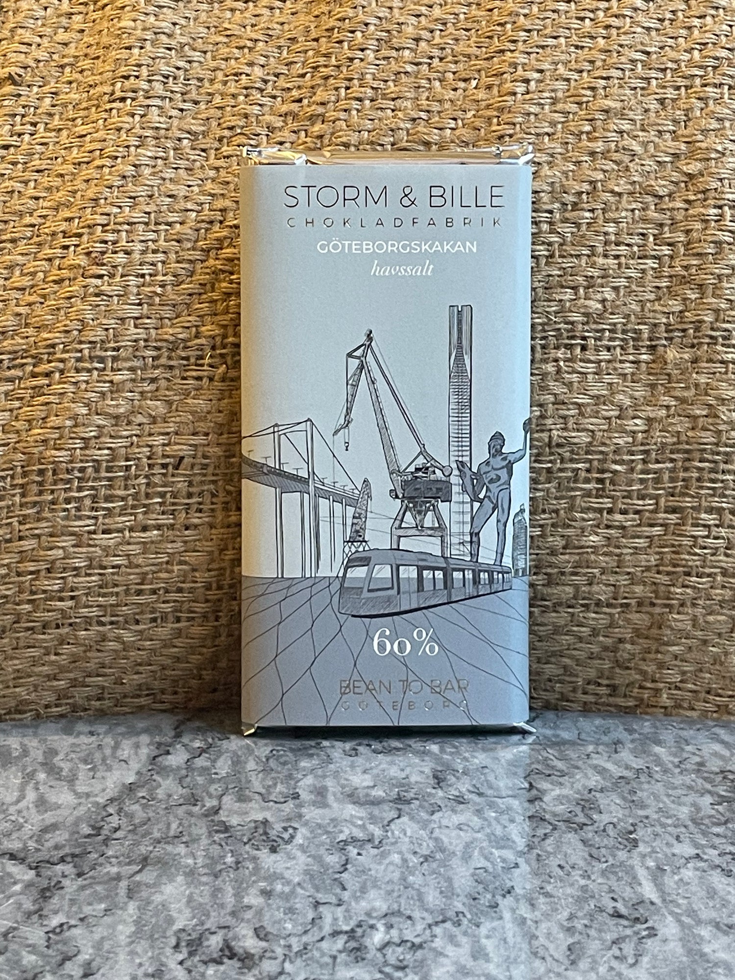Chokladkaka 60% Göteborgskakan EKO 80g