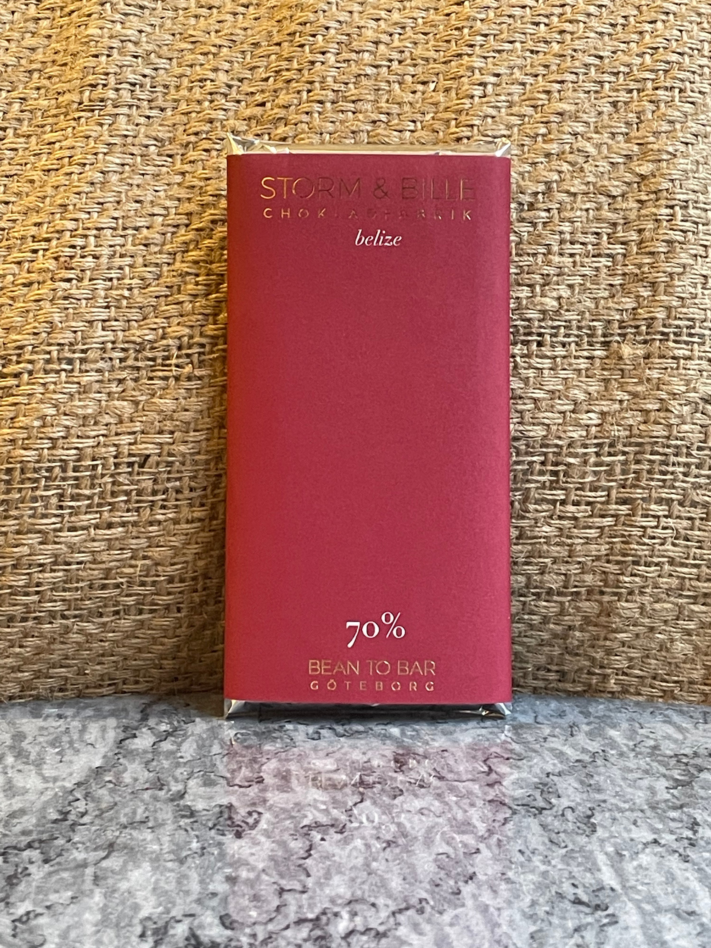 Chocolate cake 70% Belize ORGANIC 70g