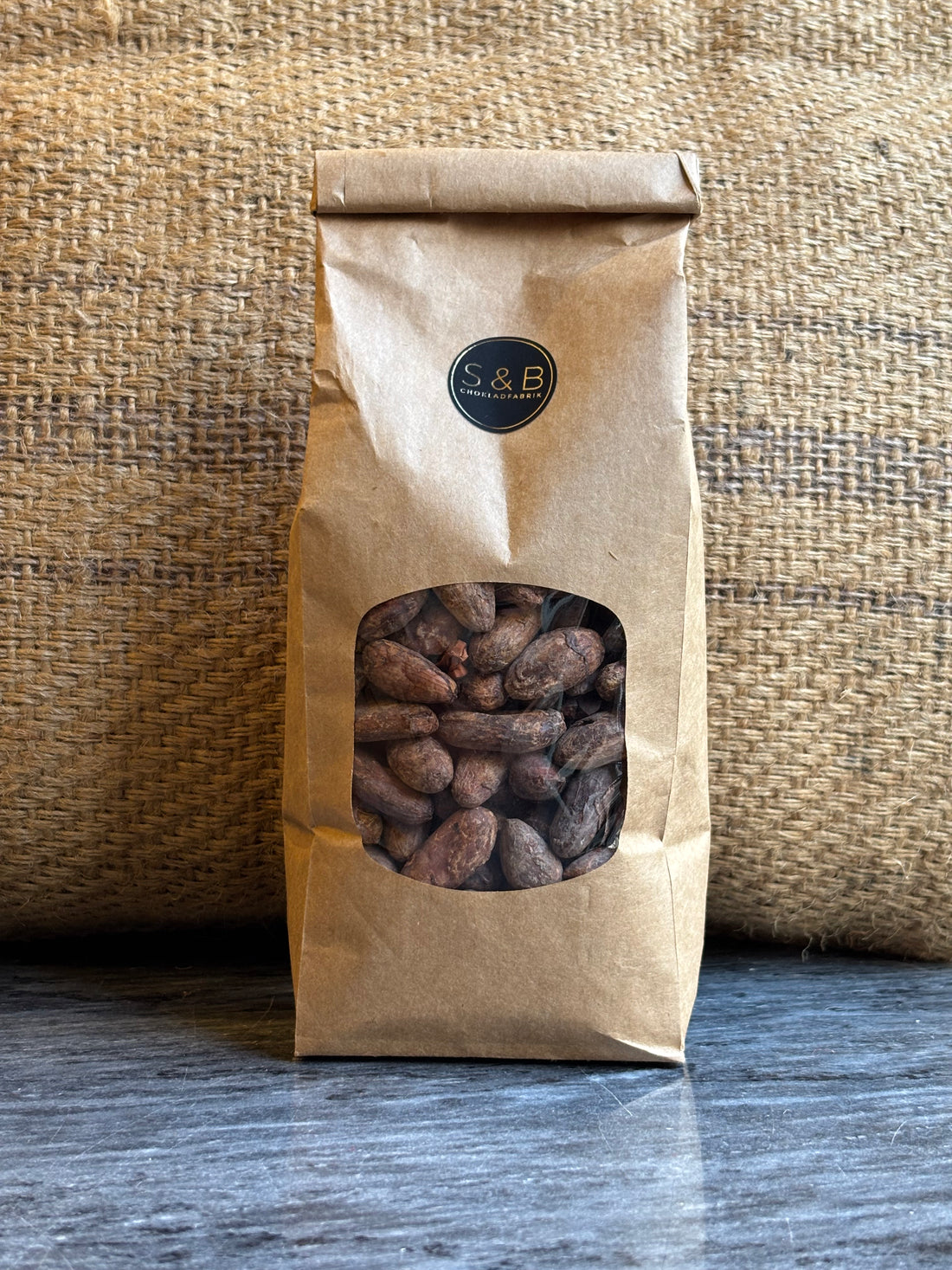 Rostade kakaobönor EKO 400g