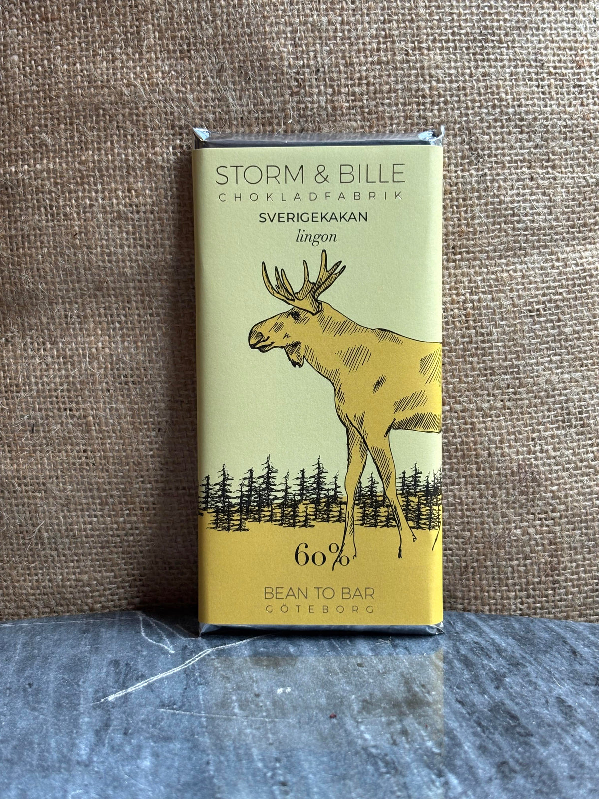 Chocolate cake 60% Göteborgkakan ECO 70g